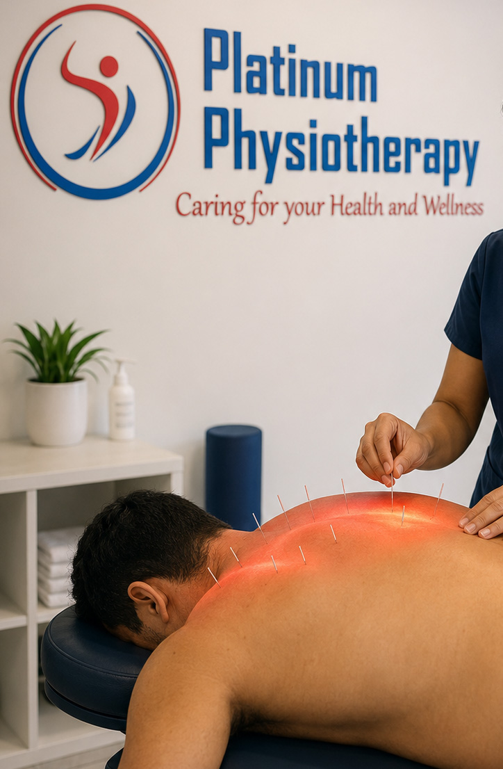 Acupuncture and dry needling at Platinum Physiotherapy in Brampton